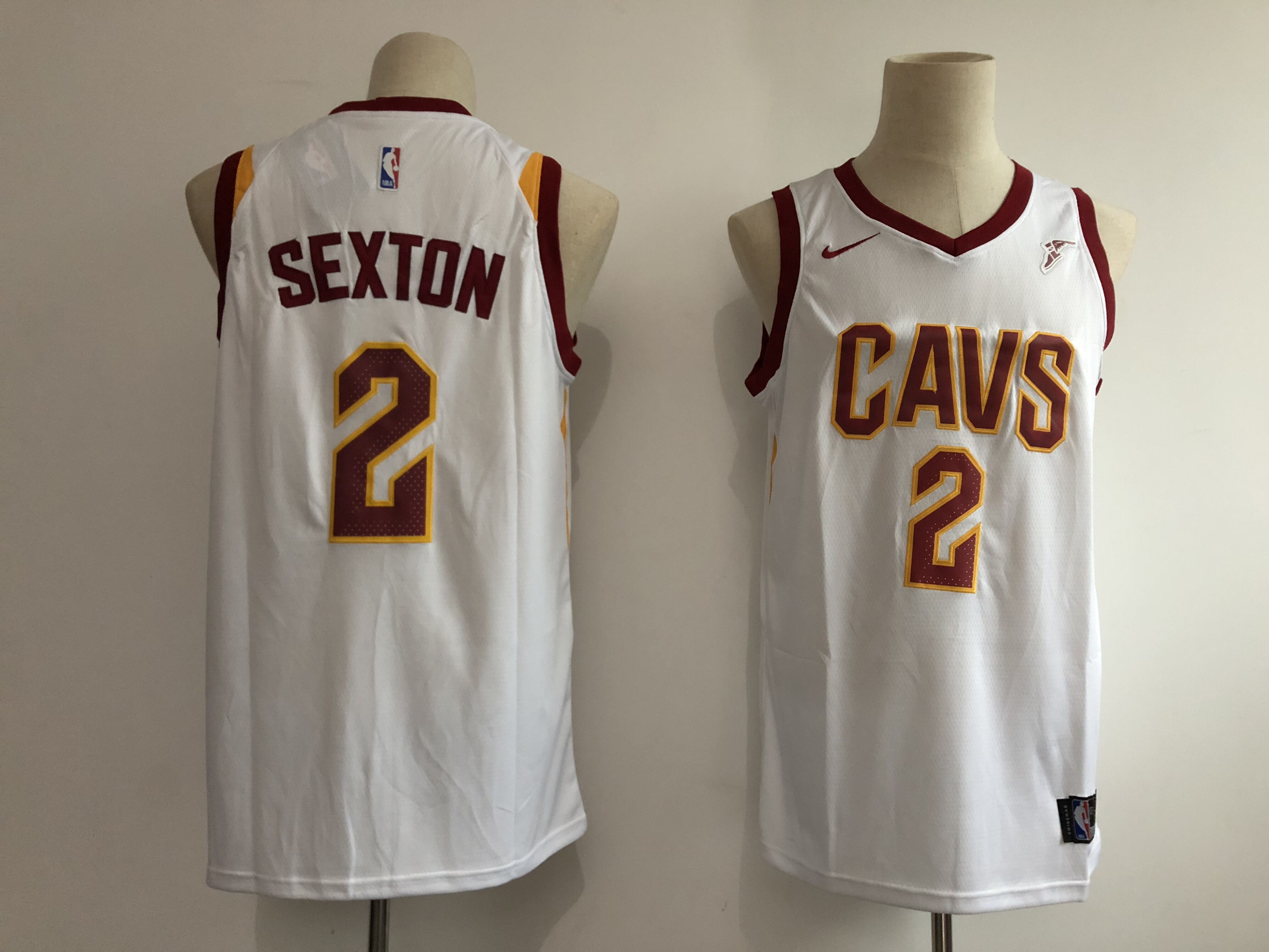Men Cleveland Cavaliers #2 Sextdn white Game Nike NBA Jerseys->philadelphia 76ers->NBA Jersey